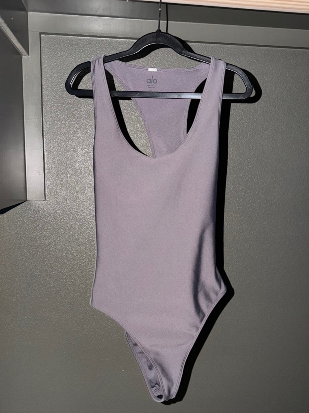 Alo Yoga Airlift Barre Bodysuit - Purple Dusk - XS